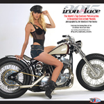 Iron & Lace custom motorcycle 2014 Calendar