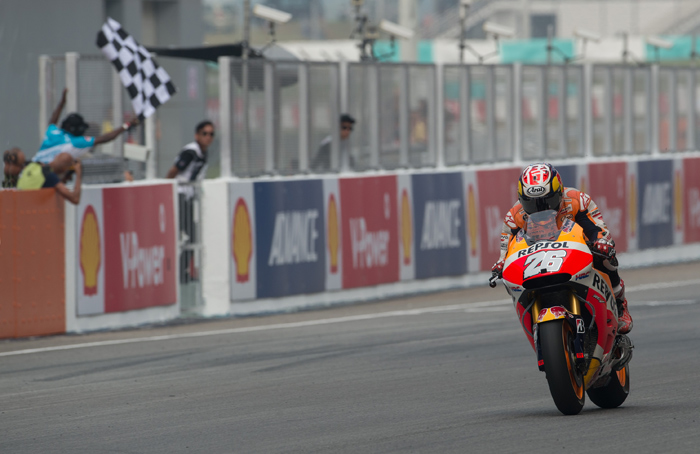 Pedrosa wins Sepang MotoGp photo