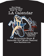 2011 LA Calednar Bike Show shirt