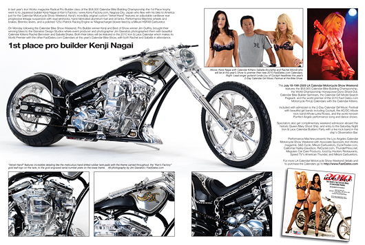 LA Calendar Motorcycle show