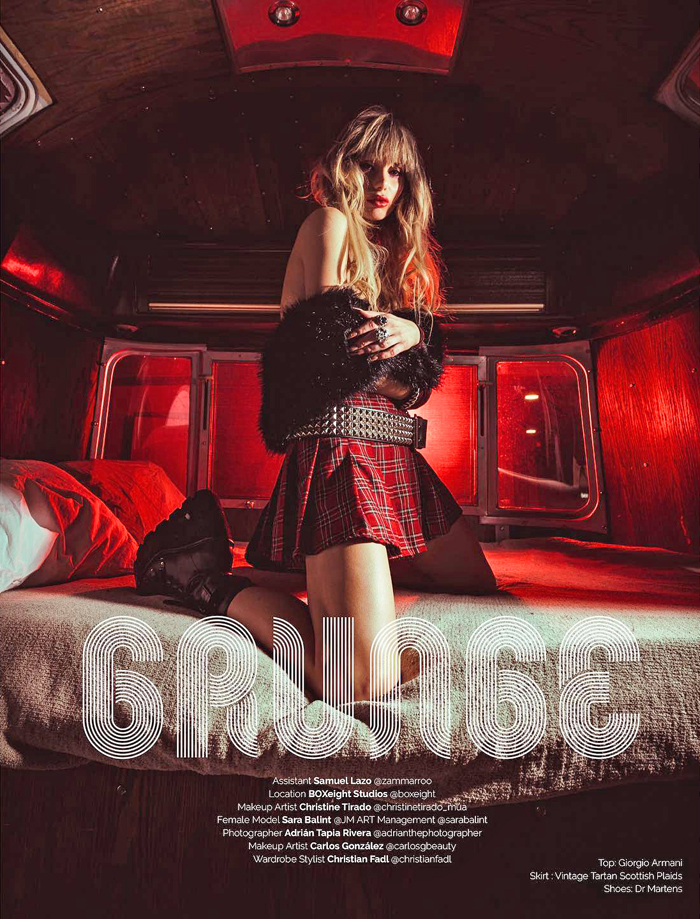 Sara balint Grunge magazine