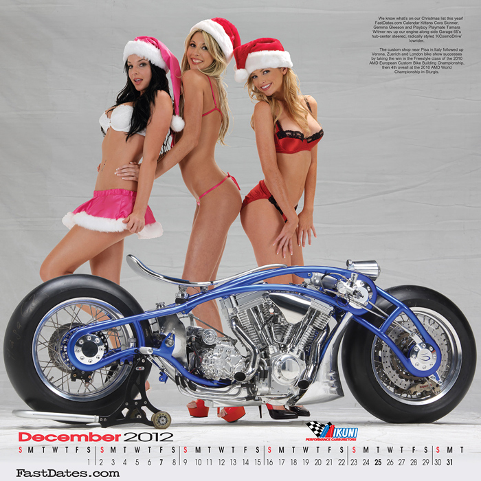 2011 Iron and lace Calendar