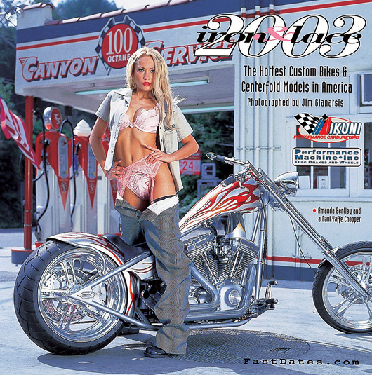 2003 Iron & Lace Calendar Cover