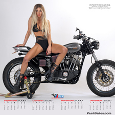 FastDates.com 2019 Iron & Lace Calendar 
