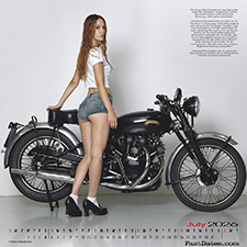 Iron & Lace Calendar 