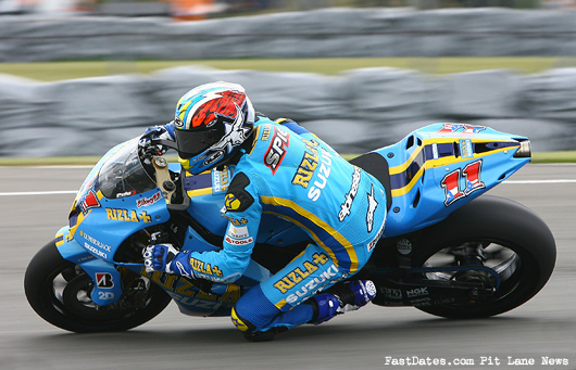 Ben Spies MotoGP Suzuki Donnington