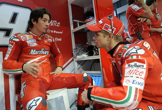 Casey Stoner, Nicky Hayden