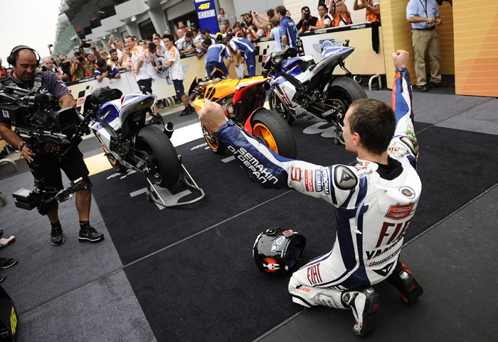 Jorge Lorenzo 2010 MotoGP World Champion photo