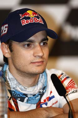 dani Pedrosa Headshot photo