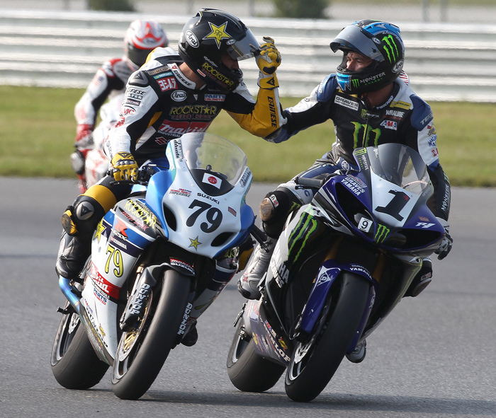 Josh Hayes, Blake Younf, AMA Superbike Fianl Newsw Jersey 2011