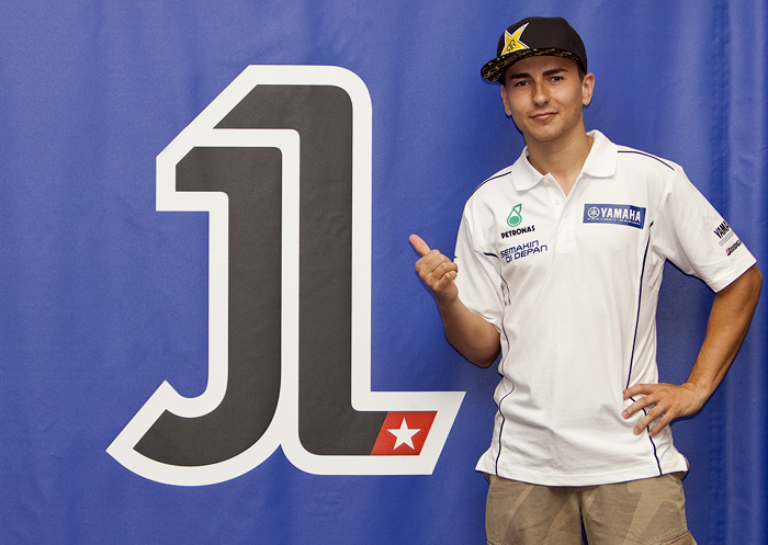 Jorge Lorenzo Number one 1 MotoGP 2011 2010picture photo