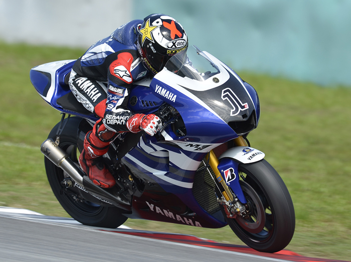 Jorge Lorenzo Yamaha M! MotoGP 2011 Number 1 Sepang