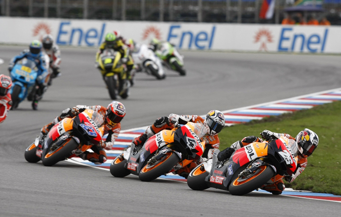 dani Pedrosa start Brno photo