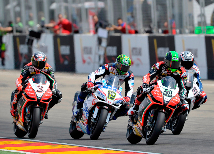 Aragon World Superbike race two