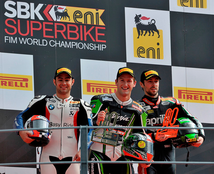 Tom Sykes Podium Monza photo