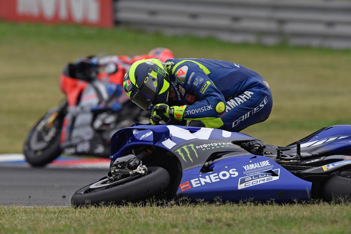 Marquez Rossi Crash Argentina MotoGP 2018