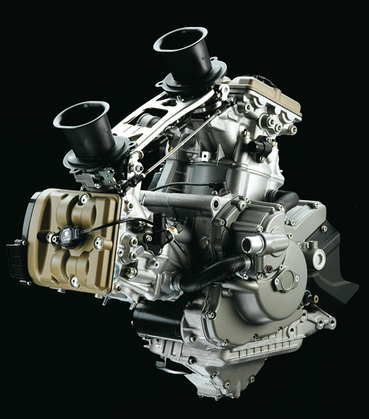 Ducati 1098R superbike engine photo test